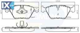 ΣΕΤ ΔΙΣΚΟΦΡΕΝΑ ΕΜΠΡ. BMW  CBP06075 34116775310 34116796844 34116798190 34116856591 34116858047 34116872632