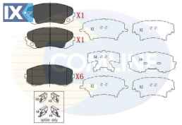 ΣΕΤ ΔΙΣΚΟΦΡΕΝΑ ΕΜΠΡ. MITSUBISHI  CBP06079 MK528944 MK528946 MK529909