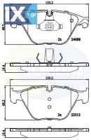ΣΕΤ ΔΙΣΚΟΦΡΕΝΑ BMW  CBP06097 34116775314 34116798190 34116850885 34116850886 34116871557