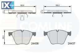 ΣΕΤ ΔΙΣΚΟΦΡΕΝΑ  ΕΜΠΡ. BMW  CBP06111 34114065325 34116775326 34116783554 34116791527 34116792874 34116794464