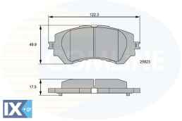 ΣΕΤ ΔΙΣΚΟΦΡΕΝΑ ΕΜΠΡ.  TOYOTA  CBP06112 044650D150