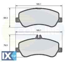 ΣΕΤ ΔΙΣΚΟΦΡΕΝΑ ΕΜΠΡ. MERCEDES-BENZ  CBP06138 0054204820 0054206320 0054209220 0074206620 0074208720 A0054204820 A0054206320 A0054209220 A0064202420 A0074206620 A0074207420 A0074208720