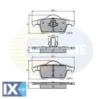 ΣΕΤ ΔΙΣΚΟΦΡΕΝΑ ΟΠΙΣΘ. VOLVO  CBP0729 2713342 272399 2723997 272944 274334 2743340 2743342 30648382 306483820 8623862 8634925 86349250 86349255