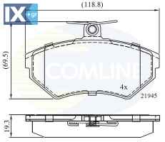 ΣΕΤ ΔΙΣΚΟΦΡΕΝΑ ΕΜΠΡ. AUDI-VW  CBP0736 8E0698151 8E0698151A 8E0698151B 8E0698151N 8E0698151 8E0698151A 8E0698151B 8E0698151N 8E0698151 8E0698151A 8E0698151N 8E0698151 8E0698151A 8E0698151N