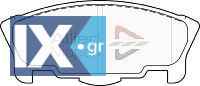 ΣΕΤ ΔΙΣΚΟΦΡΕΝΑ ΕΜΠΡ. DAIHATSU  CBP0772