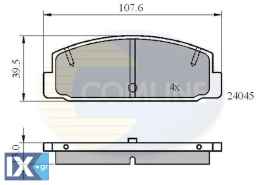ΣΕΤ ΔΙΣΚΟΦΡΕΝΑ ΟΠΙΣΘ. MAZDA  CBP0819 B6Y82648Z FB0649280A FB0649290B FDY12648Z GEYC2643ZA GEYC2648ZA B6Y8263Z B6Y8263ZA FA674980 FAY6338Z9A FB064980 FB71268Z FB71268ZA FDY1263Z FDY1263ZA GEYC263Z GEYC