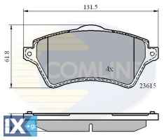 ΣΕΤ ΔΙΣΚΟΦΡΕΝΑ ΕΜΠΡ. LAND ROVER  CBP0873 LR021899 SFP000010 SFP000020 SFP500100