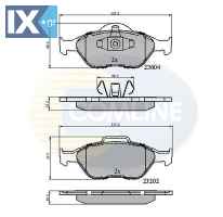 ΣΕΤ ΔΙΣΚΟΦΡΕΝΑ ΕΜΠΡ. FORD  CBP0891 DDY23328Z DDY2338Z DDY2338Z9C 1101462 1101463 1101464 1128463 1145299 1206064 1236880 1355950 1359884 1521328 1783839 4M5J2K021AA 5S6Y2K021AA MEY96J2K021DD MEYS6J2K0
