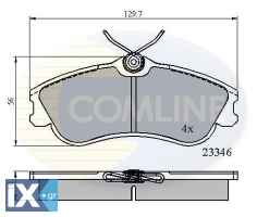 ΣΕΤ ΔΙΣΚΟΦΡΕΝΑ ΕΜΠΡ. CITROEN -  PEUGEOT  CBP0892 425213 425234 425333 425378 425379 425380 E172536 425213 425234 425333 425378 425379 425380 E172073 E172536