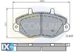 ΣΕΤ ΔΙΣΚΟΦΡΕΝΑ ΕΜΠΡ. FORD  CBP0924 5028764 6197739 6965580 7018203