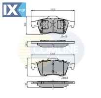 ΣΕΤ ΔΙΣΚΟΦΡΕΝΑ ΟΠΙΣΘ. RENAULT-NISSAN  CBP0946 93172190 44060AV625 44060AV725 4387371 4387374 7701206609 7701207968 7701207996