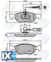 ΣΕΤ ΔΙΣΚΟΦΡΕΝΑ ΕΜΠΡ. ALFA ROMEO  CBP11016 71753043 77362300 9947776 9950637