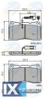 ΣΕΤ ΔΙΣΚΟΦΡΕΝΑ ΕΜΠΡ. ALFA ROMEO-LANCIA  CBP11022 77363336 77363545 77364516 9948030 9951050 77365266