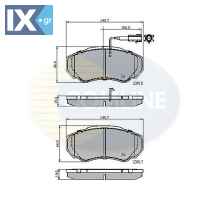 ΣΕΤ ΔΙΣΚΟΦΡΕΝΑ ΕΜΠΡ. CITROEN-FIAT-PEUGEO  CBP11040 425242 425243 425458 E172133 425242 425243 425458 E172133 71752979 71772526 77362219 77364862 9949409 9949482 9949516 77364862 77364862