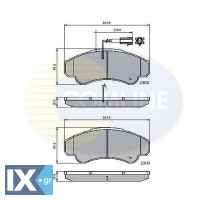 ΣΕΤ ΔΙΣΚΟΦΡΕΝΑ ΕΜΠΡ. CITROEN-FIAT-PEUGEO  CBP11041 425244 425245 425459 E172134 425244 425245 425459 E172134 71752978 71772525 77362216 77364859 9949362 9949517 77362216 77364859 77362216 77364859