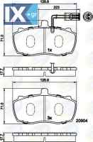 ΣΕΤ ΔΙΣΚΟΦΡΕΝΑ ΕΜΠΡ. LTI  CBP11066 980584