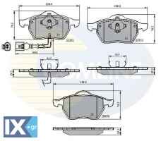 ΣΕΤ ΔΙΣΚΟΦΡΕΝΑ ΕΜΠΡ. AUDI-SEAT-VW  CBP11111 1J0615105AE 1J0615106AD 1J0698151K 1J0698151M 8N0698151A 8N0698151C 8N0698151E 1J0698151K 1J0698151M 8N0698151A 8N0698151C 8N0698151E 1J0615105AE 1J0615106A
