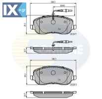 ΣΕΤ ΔΙΣΚΟΦΡΕΝΑ ΕΜΠΡ. CITROEN-FIAT-PEUGEO  CBP11158 425220 425231 425457 E172232 E172592 425220 425231 425457 E172232 E172592 71772213 77362236 77363956 77364447 77366761 9949552 71772213
