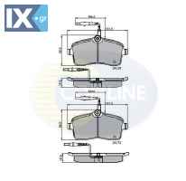 ΣΕΤ ΔΙΣΚΟΦΡΕΝΑ ΕΜΠΡ. PEUGEOT  CBP11250 1611456580 425277 425332 425335 425347 425422 425478 E172236 1611456580 425347 425422 425478 E172236