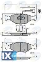 ΣΕΤ ΔΙΣΚΟΦΡΕΝΑ ΕΜΠΡ. FIAT  CBP11295 71738156 71738157 77362175 77362310 9947996 9948037