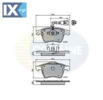 ΣΕΤ ΔΙΣΚΟΦΡΕΝΑ ΕΜΠΡ. VW  CBP11311 30640100 7H0698151 7H0698151A 7L6698151B 7H0698151 7H0698151A 7L6698151B 7H0698151 7H0698151A 7L6698151B 7H0698151 7H0698151A 7L6698151B