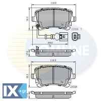 ΣΕΤ ΔΙΣΚΟΦΡΕΝΑ ΟΠΙΣΘ. VW  CBP11313 7E0698451 7E0698451A 7E0698451B 7H0698451 7H0698451B JZW698451K 7E0698451 7E0698451A 7E0698451B 7H0698451 7H0698451B 7H0698451 7H0698451B 7H0698451 7H0698451B