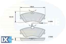 ΣΕΤ ΔΙΣΚΟΦΡΕΝΑ ΕΜΠΡ. RENAULT  CBP11539 6025315867 6025370398 6025370851 6025407835