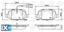 ΣΕΤ ΔΙΣΚΟΦΡΕΝΑ ΟΠΙΣΘ. FIAT  CBP11559 77365858