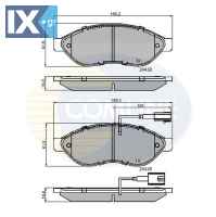 ΣΕΤ ΔΙΣΚΟΦΡΕΝΑ ΕΜΠΡ. CITROEN-FIAT-PEUGEO  CBP11589 30640100 425355 425356 425357 425358 425461 425462 425355 425356 425357 425358 425461 425462 71770026 77364014 77364160 77367091 77367092