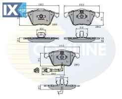 ΣΕΤ ΔΙΣΚΟΦΡΕΝΑ ΕΜΠΡ. AUDI-SEAT-SKODA  CBP11628 1K0615105DF 1K0615106DF 1K0698151B 1K0698151B 1K0615105DF 1K0615106DF 1K0698151B 1K0615105DF 1K0615106DF 1K0698151B