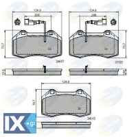 ΣΕΤ ΔΙΣΚΟΦΡΕΝΑ ΕΜΠΡ. FIAT  CBP11703 51934099 71753265 71765466 77365672 77365830 77364716 77365672 77366718