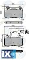 ΣΕΤ ΔΙΣΚΟΦΡΕΝΑ ΕΜΠΡ. SEAT  CBP11737 1ML698151 1ML698151 1ML698151 1ML698151