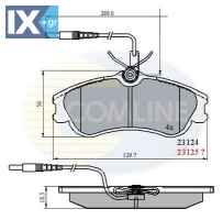ΣΕΤ ΔΙΣΚΟΦΡΕΝΑ ΕΜΠΡ. CITROEN-PEUGEOT  CBP1174 1611335080 425154 425155 425485 E172059 E172532 1611335080 172059 425154 425155 425485 E172059 E172532