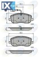 ΣΕΤ ΔΙΣΚΟΦΡΕΝΑ ΕΜΠΡ. FIAT  CBP11747 77363627