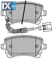 ΣΕΤ ΔΙΣΚΟΦΡΕΝΑ ΟΠΙΣΘ. VW  CBP11754 4B3698451A 3D0698451 3D0698451A 3D0698451 3D0698451A