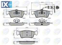ΣΕΤ ΔΙΣΚΟΦΡΕΝΑ ΟΠΙΣΘ. VW  CBP12015 30640100 7H8698451 7H8698451 7H8698451 7H8698451