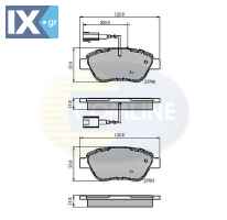 ΣΕΤ ΔΙΣΚΟΦΡΕΝΑ ΕΜΠΡ. CITROEN-FIAT-PEUGEO  CBP12047 4254C8 1618111580 4254C8 71770098 77365465 77365543 77365857 77366134 77366561