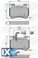 ΣΕΤ ΔΙΣΚΟΦΡΕΝΑ ΕΜΠΡ. ALFA ROMEO  CBP12102 77364900 77365202