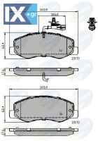 ΣΕΤ ΔΙΣΚΟΦΡΕΝΑ ΟΠΙΣΘ. RENAULT-NISSAN-OPE  CBP12108 95507110 95513823 95521680 4406000Q0G 4406000Q0M 4406000Q1K 4406000Q2J 4421289 95507110 95513823 440600866R 440600941R 440608697R