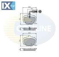 ΣΕΤ ΔΙΣΚΟΦΡΕΝΑ ΟΠΙΣΘ. LAND ROVER  CBP1224 RTC4519 RTC6591 LR032954 RTC4519 RTC5762 RTC6591 SFP000150 SFP000270 SFP500190 SFP500200 STC1274 STC1674 STC2953 STC8570 STC8574 STC9147 STC9148 STC9188 STC91