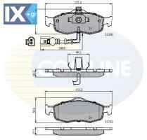 ΣΕΤ ΔΙΣΚΟΦΡΕΝΑ ΕΜΠΡ. FORD  CBP1514 1022078 1022079 1073732 1079348 1095202 1096940 1130758 1145455 1521325 6877837 6882582 7261715 93BB2K021FB 97BG2K021AA ME97BX2K021AD