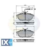 ΣΕΤ ΔΙΣΚΟΦΡΕΝΑ ΕΜΠΡ. RENAULT  CBP1526 410601531R 6000008895 7701202050 7701202896 7701202973 7701203070 7701203730 7701203968 7701204220 7701206288 7701209077 7702202050 32321800