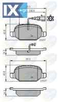 ΣΕΤ ΔΙΣΚΟΦΡΕΝΑ ΟΠΙΣΘ. ALFA ROMEO  CBP16013 77365752 77365858 71770108 77365752 77365752