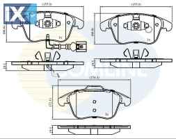 ΣΕΤ ΔΙΣΚΟΦΡΕΝΑ ΕΜΠΡ. AUDI-SEAT-VW  CBP16022 5N0698151 5N0698151A 5N0698151B 7N0698151 5N0698151 5N0698151A 5N0698151B 7N0698151 5N0698151 5N0698151A 5N0698151B 7N0698151 5N0698151 5N0698151A 5N0698151