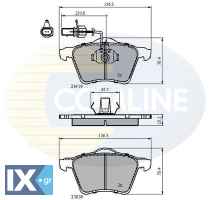 ΣΕΤ ΔΙΣΚΟΦΡΕΝΑ ΕΜΠΡ. VW  CBP1885 7M3698151B 7M3698151B 1151377 1201124 7M3698151B 7M3698151B