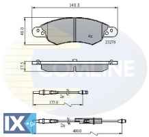 ΣΕΤ ΔΙΣΚΟΦΡΕΝΑ ΕΜΠΡ. CITROEN  CBP21119 425214 425287 E172223
