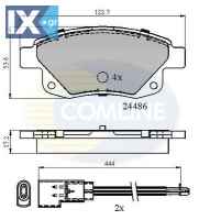 ΣΕΤ ΔΙΣΚΟΦΡΕΝΑ ΟΠΙΣΘ. FORD  CBP21554 1371454 1433958 1530602 1554524 1560026 1819638 1824348 1852717 6C112M008AB 6C112M008AC 6C112M008AD 6C112M008AE ME6C1J2M008AA ME6C1J2M008AB