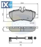 ΣΕΤ ΔΙΣΚΟΦΡΕΝΑ ΟΠΙΣΘ. MERCEDES  CBP21556 0044206920 0084205120 A0044206920 2E0698451 2E0698451 2E0698451 2E0698451