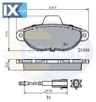 ΣΕΤ ΔΙΣΚΟΦΡΕΝΑ ΕΜΠΡ. FIAT  CBP21602 1559698 1575620 1669578 1675620 9S512K021B 9S512K021BA 9S512K021BC BS512K021BA ME9S5J2K021BA 5892736 71772226