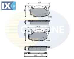 ΣΕΤ ΔΙΣΚΟΦΡΕΝΑ ΕΜΠΡ. RENAULT  CBP21615 245050 424862 424865 424874 424878 425017 425018 425032 425033 425034 425035 425057 425140 425141 425261 425262 425265 425272 425273 425275 425483 425498 425499